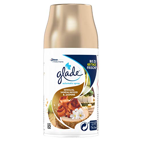 Glade (Brise) Automatische spray navulling voor luchtverfrisser, dubbelverpakking, sandalhout en jasmine (2 x 269 ml… - Image 3