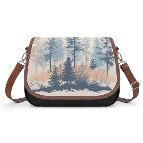 Sac messager imperméable en cuir noble pour femmes élégantes