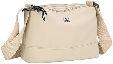 Women’s Lightweight Nylon Crossbody Bag, Waterproof Multi-Pocket Shoulder Purse with Adjustable Wide Strap, Casual Messenger Handbag for Travel, Work, Daily Use, Stylish & Durable