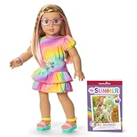 American Girl, Summer McKinny Girl of The Year 2025 18-inch Doll and Journal, with Strawberry-Blonde Hair and Blue Eyes, Ages 6+
