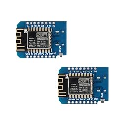 MusRock 2pcs D1Mini ESP8266 Wi Fi Development Module FT232 Type-C Interface