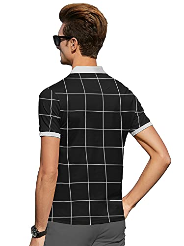 Image of EYEBOGLER Mens Printed Polo Tshirt