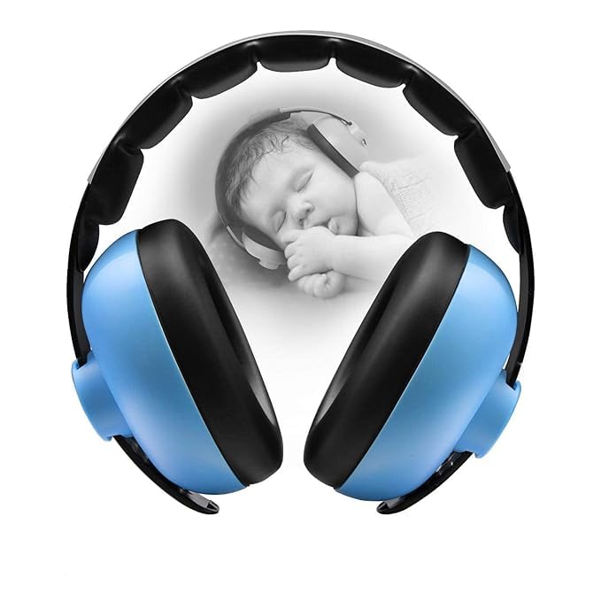 BIRZAR Baby Ear Protection,Noise Cancelling Headphones for Kids for 0-3 Years Babies,Toddlers,Infant for Sleeping Airplane Concerts Theater Fireworks,Baby Earmuffs 1