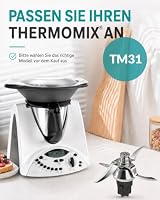 50HRC SUS420 Stahl Messer für Thеrmomix TM31 Thermomix Zubehör – Ansicht 8