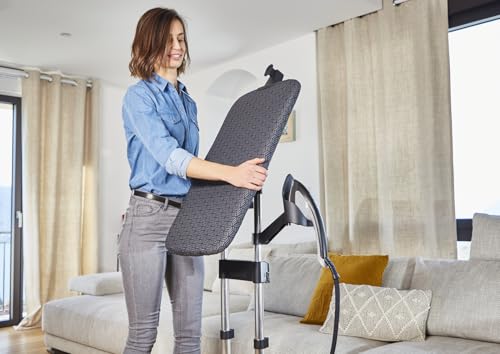 Rowenta IXEO+, Cepillo de Vapor 2980W, 5 bares de presión, Hasta 90 g de vapor, Depósito 1 L, Elimina Arrugas, Olores y Desinfecta, Tabla Vertical Cabezal, Tecnología Twin Boiler, QR1510 - imagen 6