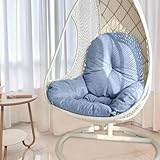 Couleurs élégantes pour tout décor : disponible en 6 teintes, notre coussin de rechange pour chaises œufs et paniers suspendus s'adapte à la fois aux environnements intérieurs et extérieurs. Parfait comme coussin de chaise suspendue ou accessoire de balançoire de terrasse, son design robuste améliore n'importe quel espace tout en offrant confort et soutien. Améliorez votre expérience de relaxation dès aujourd'hui