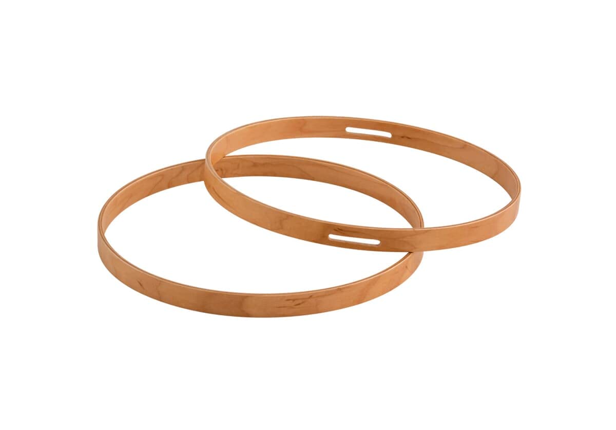 Dixon PKS014SN-HP 14'' Snare Drum Spannreifen aus Ahorn – Natur Finish für Snare Side Anwendungen