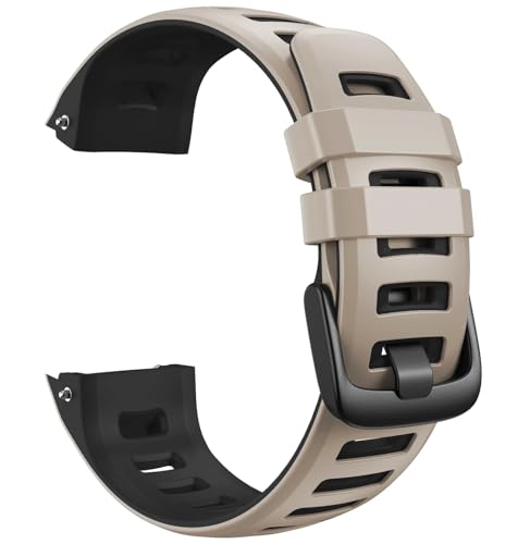 Bracelet pour Garmin Instinct en silicone agate pour montre tactique et esports