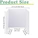 3 pcs Small White Tri-Fold Display Boards, 21 x 14 Inches Corrugated Trifold Poster Boards for School Projects, Science Fairs, Business Presentations and Exhibitions