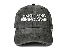 Make Lying Wrong Again (Washed Black)