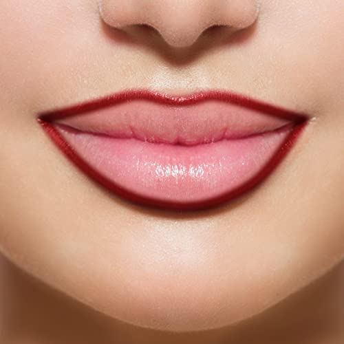 Image of Colors Queen Lip Liner Pencil | Long Lasting & Waterproof Formula | Matte Lip Liner Pencil for Women (L-10, Rose Red)