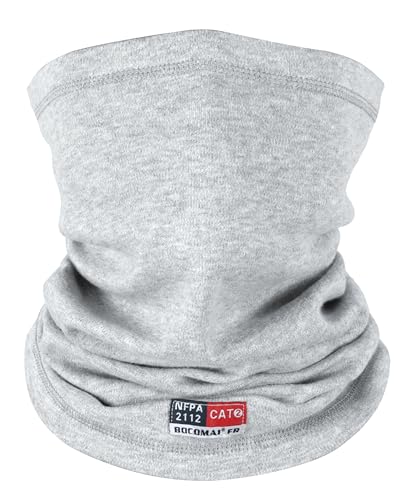 Image of BOCOMAL FR Neck Gaiters Face Mask 7oz Mightweight Flame Resistant Welding Hood NFPA2112 CAT2