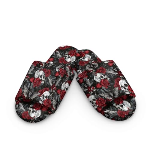 Warm Slippers for Winter Flannel Slippers Cosy Fuzzy Home Shoes for Women Men House Slipper Shoes2