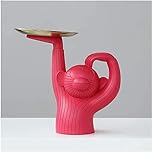 NIUBB Fruit Bowl Fruit Bowl Fruit Bowl Monkey Tray Nordic Modern Fruit Bowl Jewelry Snack Rack Ornament Household Dried Fruit Fruit Bowl (Color : B)