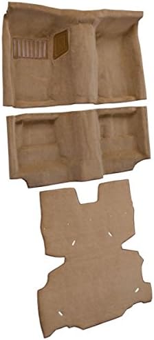 Miniatura 2 de Alfombra automotriz compatible con Datsun 280Z 1978, kit completo de 2 plazas, sin pozos de rueda y cubiertas de choque (815-pelo de corte de felpa