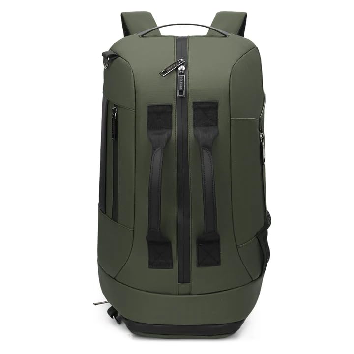 Image of ristoss Large Capacity Travel Backpack Men's Business Travel Bag Outdoor Mountaineering Bag Waterproof Backpack, Fitness Sports Bag