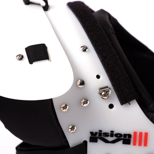 Vision III American Football Schulterschutz, sehr leicht, Gr M, Farbe schwarz