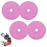 Cahuczlhoz OR534-18 Chainsaw Grinding Wheel 4 PCS – 3/8” 325 Pitch Sharpener Ceramic Grinding Wheel 1/8” Thick, Fits for Tecomec & Oregon Chain Grinder Models, Chainsaw Chain Sharpener