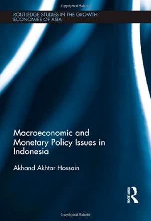 Macroeconomic and Monetary Policy Issues in Indonesia book cover
