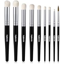 Dry Brush Miniature Painting 9Pcs, Dry Brush Set Miniature Paint Brushes for Models Miniature Painting Watercolor Acrylic Oil Paint Gouache DIY Craft