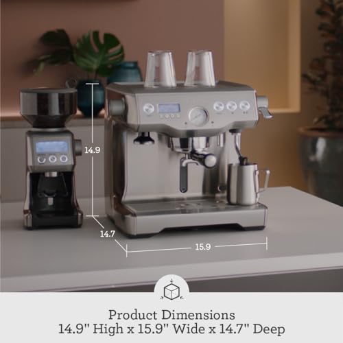 Breville Dual Boiler Espresso Machine BES920XL, Brushed Stainless Steel - Image 2