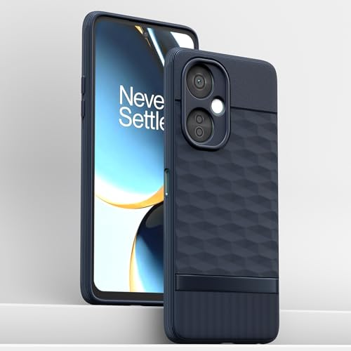 Image of Outlouders Back Cover for OnePlus Nord Ce 3 Lite 5G | TPU Soft Flexible Shockproof | Full Camera Protection Back Case (Blue)