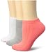 Reebok Women's 3 Pack Logo No Show