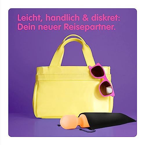 Vibrator für Frauen - Leises und Starkes Massagegerät + Akku - Sexspielzeug mit 20 Vibrationsmuster und 8 Geschwindigkeitsstufen - Kabelloser Dildo für Klitoris, G Spot - Oliver James (Hautfarben) – Bild 7