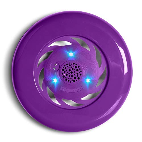 Frisbee Speaker Lumineux Purple Cover