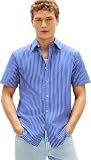 Tommy Hilfiger Herren Hemd Flex Poplin aus Baumwolle, Mehrfarbig...