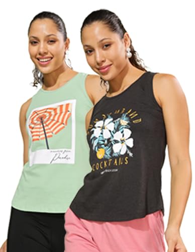 Image of Dollar Women's Printed Cotton Tank Top