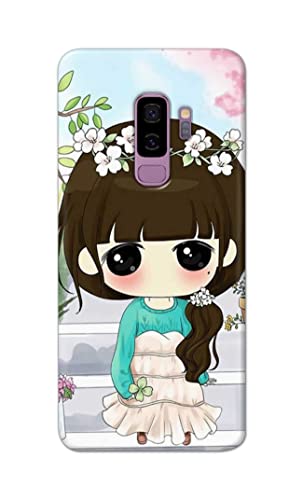 Image of PRINTFIDAA Cartoon Girl Printed Designer Hard Back Case Cover for Samsung Galaxy S9 Plus, G965F, G965F /DS, G965U, G965W, G9650 -(SF) MVN1009