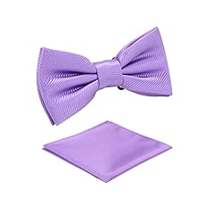 Lavender Bowtie+pocket Square