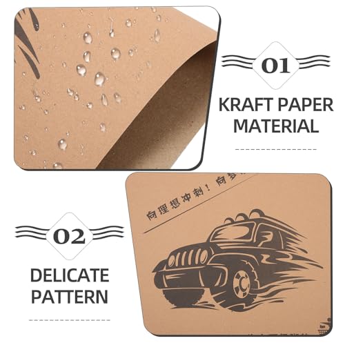 Alfombrillas Protectoras para coche y accesorios de limpieza interior en papel 3