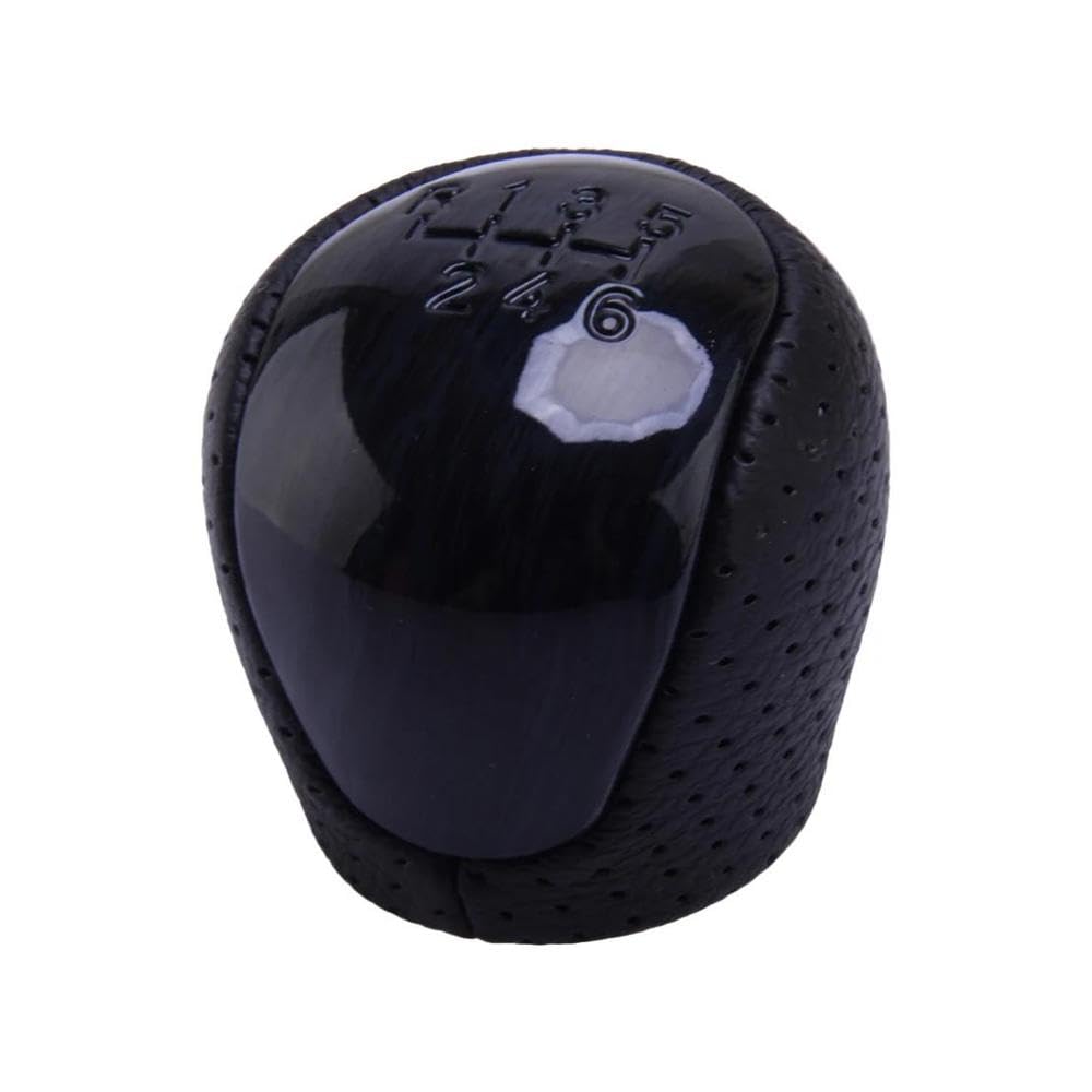 POANBCGY Shift Ball Joint 6 Speed Gear Shift Knob Head Black with Black Stripe Cap for Hyundai I30 IX35 D7N9
