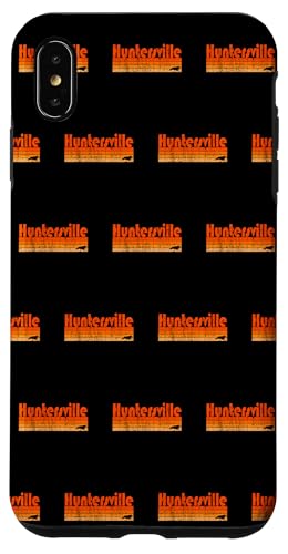 Huntersville, North Carolina Retro anni '80 Custodia per iPhone XS Max