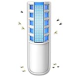 🦟 [BAJO CONSUMO] Mata mosquitos con con bombilla de bajo consumo UV-A 9W, ideal para su uso en lugares con presencia de insectos voladores