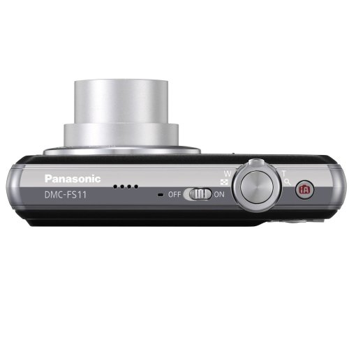 Panasonic LUMIX DMC-FS11EG-K Digitalkamera (14 Megapixel, 5-fach opt. Zoom, 6,86 cm Display, Bildstabilisator) schwarz – Bild 5