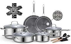 Stainless Steel & Black