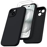 Silicona Líquida Premium: A diferencia de otras fundas baratas para teléfono,esta funda para iPhone 15 está fabricada con auténtica silicona líquida para ofrecer un tacto suave y cómodo,La construcción de tres capas de la funda mejora la durabilidad,y las fibras ultrafinas del interior evitan que el teléfono se raye