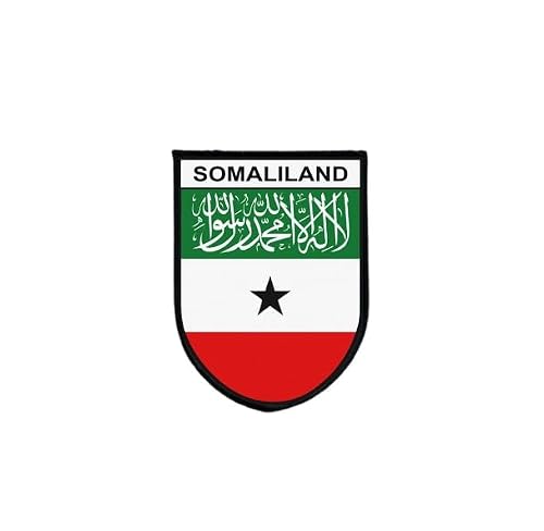 Image of Patch Patch Somaliland Flag Tactical Print Embroidered Edge Self-Gripping