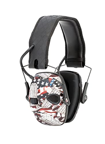 Howard Leight Impact Sport avec Bluetooth, impression 2e amendement, jeunes/adultes S (R-02546) Cover