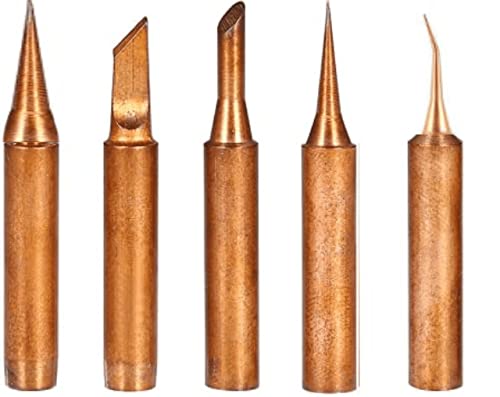 Buyyart New High Quality 5 Pcs Steel Head Electric Soldering Iron Tip Set For 936,939 Soldering iron Station (B097QBTY1T) Amazon Price History, Amazon Price Tracker