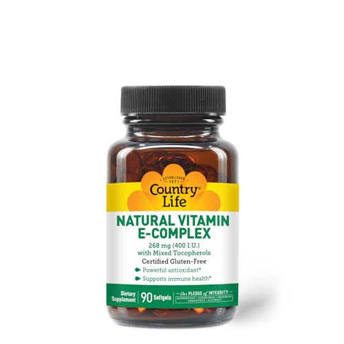 Country Life Vitamin E Complex Softgels