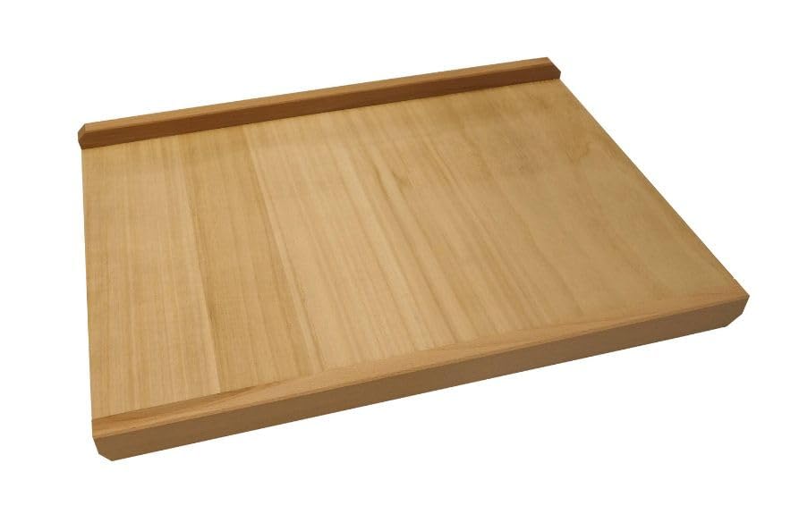CULIMI Spianatoia per impastare in Legno con bordi - 70 x 50 cm Piano di Lavoro Cucina Tavola impastatrice in faggio per pizza impasto del pane per pasta fresca