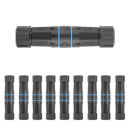 Rallonge Starlink stable grâce au coupleur RJ45 étanche contre l'humidité
