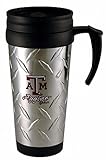 NCAA Texas A&M Aggies Stainless Steel Diamond Plate Mug