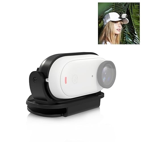 Image of PULUZ Magnetic Hat Clip Protects Frame for Insta360 GO3 / GO 3S Accessories Quick Release Cap Clip Fixed Mount Small & Lightweight for Action Camera, for Insta 360 GO3 / GO 3S Hat Clip Mount