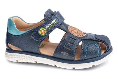 Sandale Pablosky Garçon 514025 chaussure été enfant en cuir souple