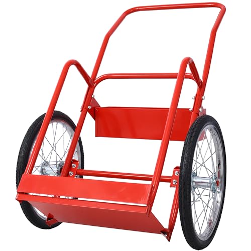 Carretilla para tanques Dual de oxígeno y acetileno 220 lb miniatura 1